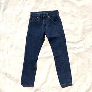 Levi’s 501 indigo denim
